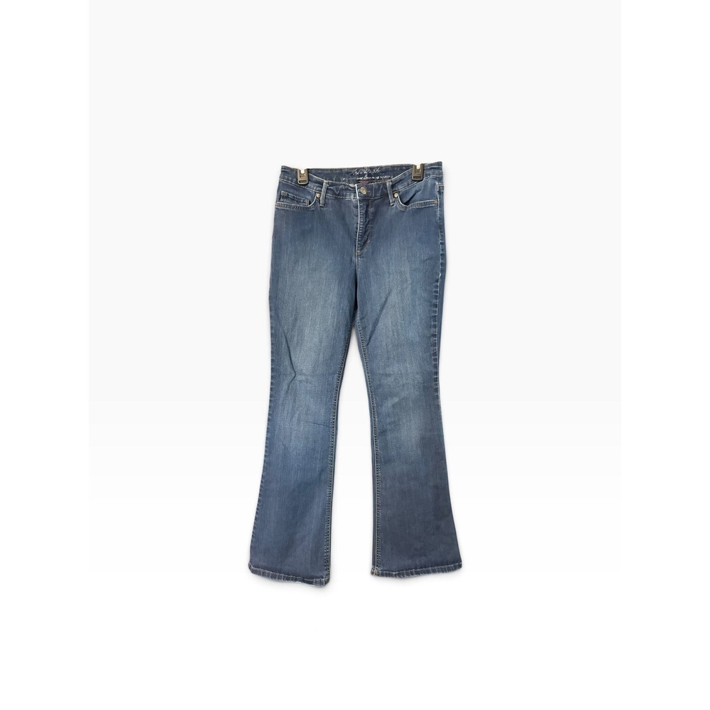 Gloria Vanderbilt Womens Blue Bootcut Jeans Medium Wash Size 8